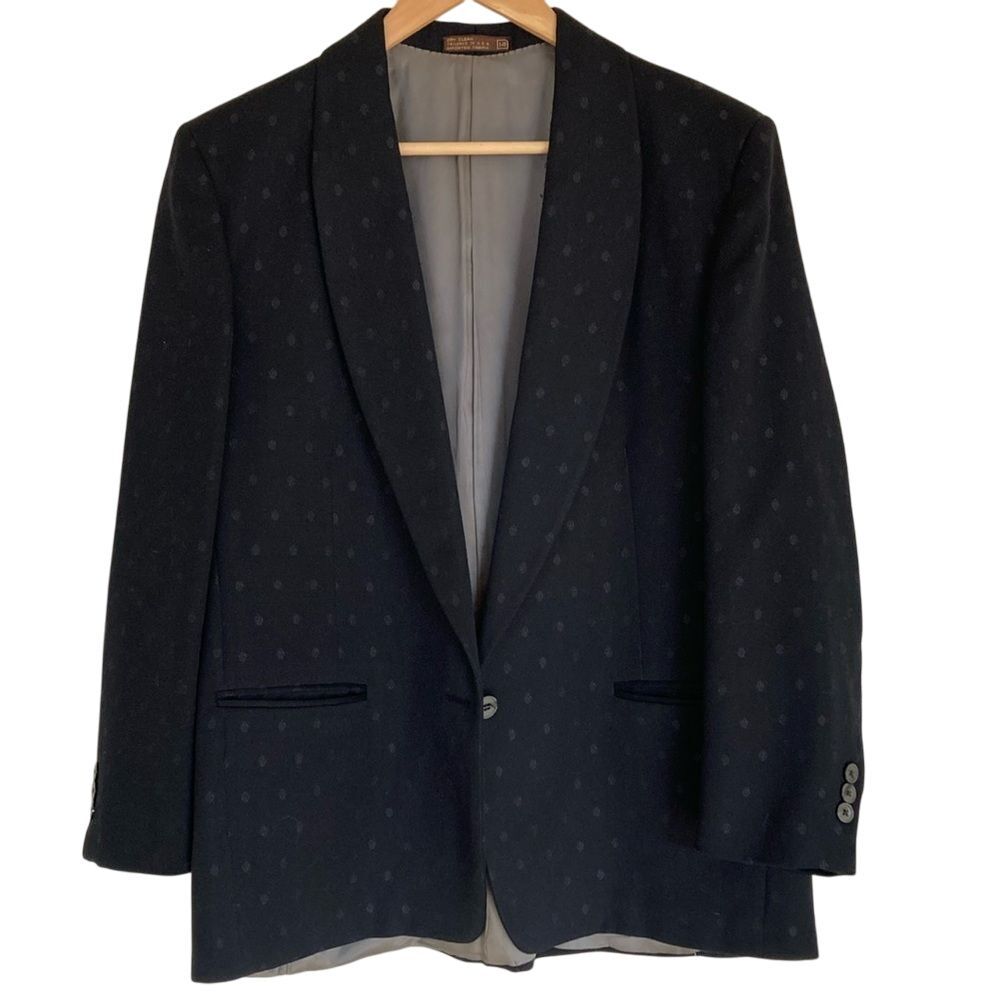 Cricketeer Tailored Womens Blazer Womens‎ Size 14 Black One Button Classic